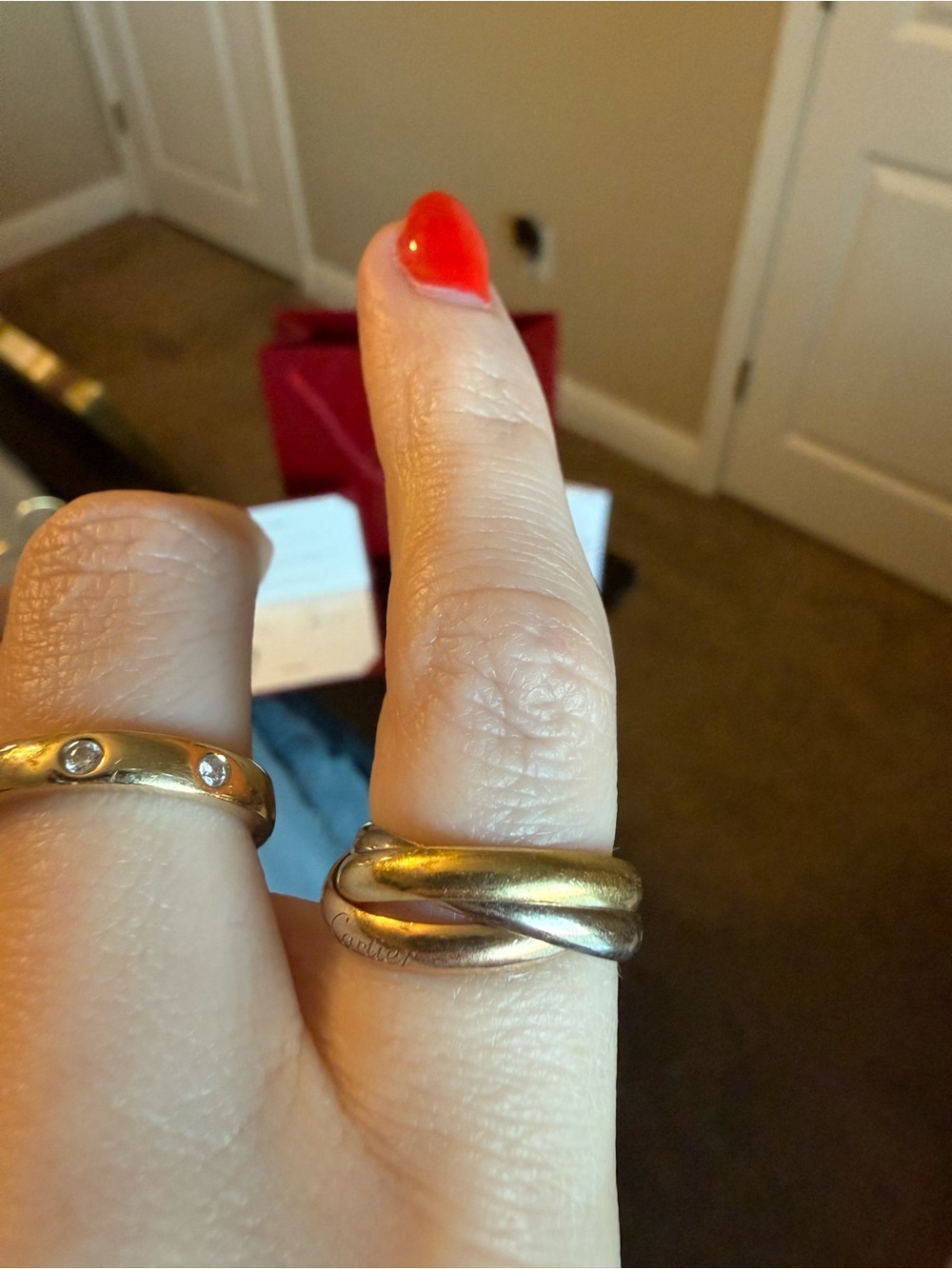 Cartier Trinity Ring FULL SET - Picture 5 of 5